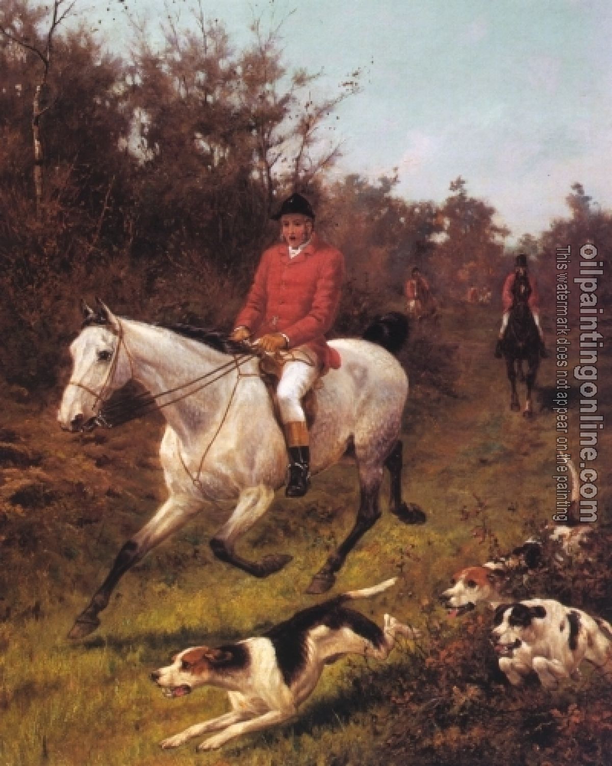 Blinks, Thomas - Fox hunting Full Cry